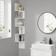 thumbnail image 4 of Mueble Estante Esquinero ZigZag Blanco Ribe, 4 of 6