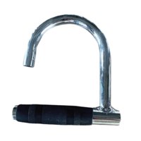 Magideal - Mango De Banda De Resistencia, Accesorio Elástico, Mango Antideslizante Para Entrenamiento, Mango De Cuerda Con Gancho Para Equipo De Banda Elástica Mango Recubierto De Goma