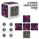 thumbnail image 3 of Mi Papá el Cazarrecompensas theme 7 colors Alarm Clock Digital LED Alarm Clock Gifts for kids friends family, 3 of 6