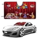 thumbnail image 1 of El Asombroso Circo Digital Parasol para Parabrisas Delantero Protector Plegable, Visera Solar para Auto Bloquea Rayos UV Mantiene tu Vehículo Fresco 140cm*76cm, 1 of 6