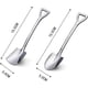 thumbnail image 5 of XmhyTop Cucharas de café , pala universal, cuchara creativa de acero inoxidable para té,postre Cuchara de helado Cuchara de condimentos de cocina o especias (6,5 pulgadas - 2 oro 2 plata) 4PCS, 5 of 5
