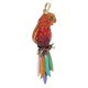 thumbnail image 4 of aleación de cristal forma de loro encantos colgante para diy joyería que hace rojo, 4 of 5