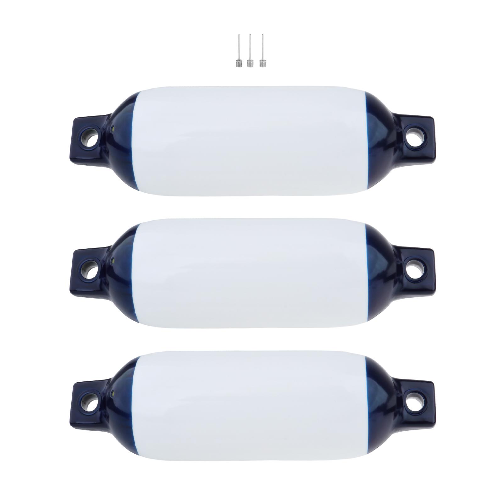 Magideal - Guardabarros De Parachoques De Barco, Parachoques De Muelle De Pvc, Accesorios De Barco, Guardabarros De Barco Marino, Boya De Barco Para Protección P Juego De 3 Guardabarros Para Barcos.