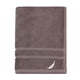 thumbnail image 4 of Toalla de mano Nautica SIGNATURE Premium 100% algodón gris oscuro, 4 of 6