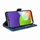 thumbnail image 2 of Carcasa FOXDOCK Samsung Galaxy M22 4G de cuero PU, diseño acolchado clásico, protección contra caídas y rayones, 2 of 5