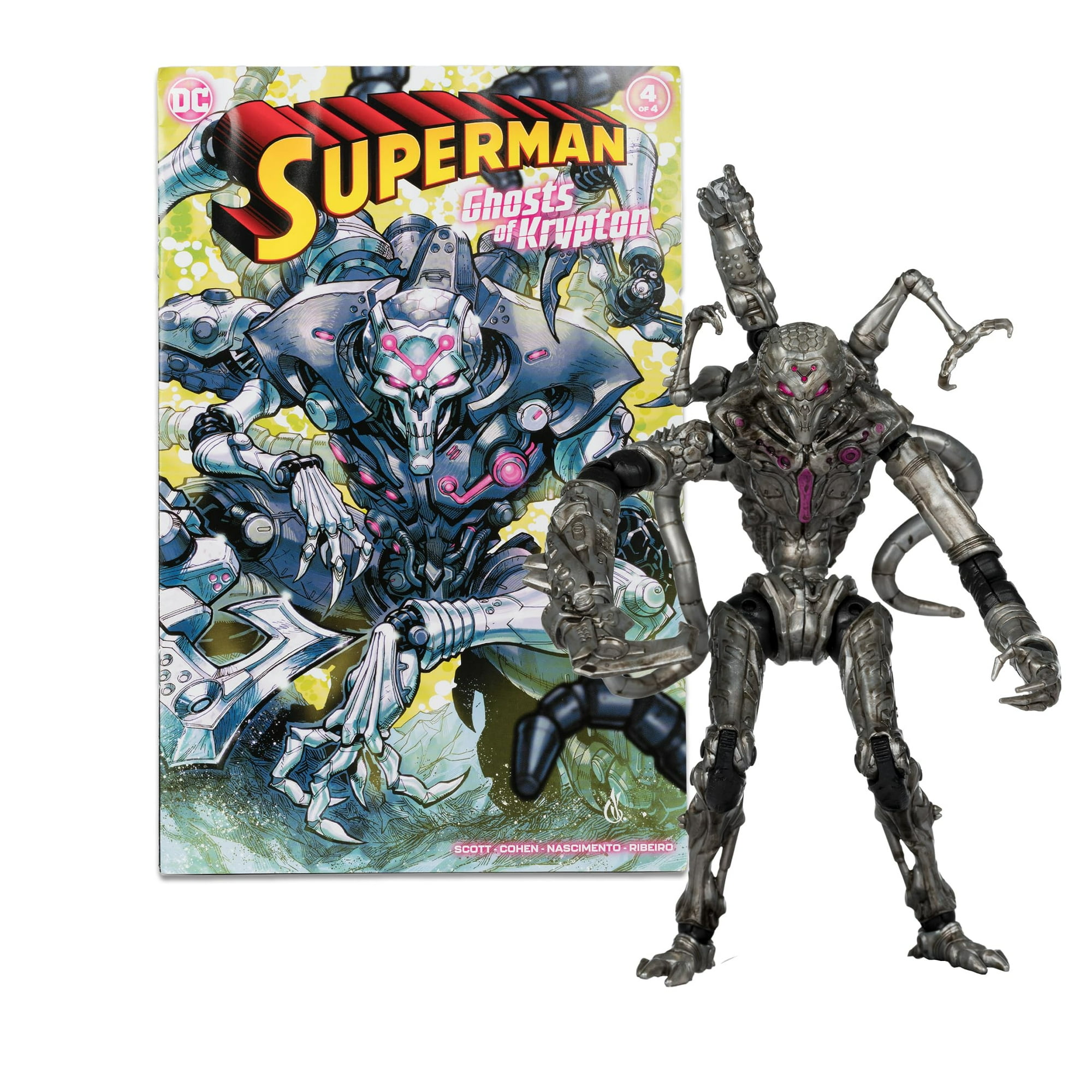 Figura de acción McFarlane Toys DC Direct Page Punchers Brainiac