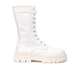 Bota Cuero Samurai Blanca Landazuri