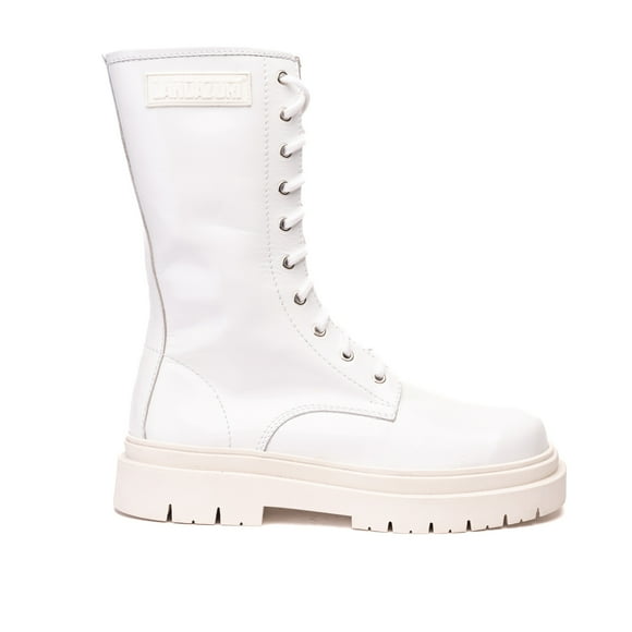 Bota Cuero Samurai Blanca Landazuri