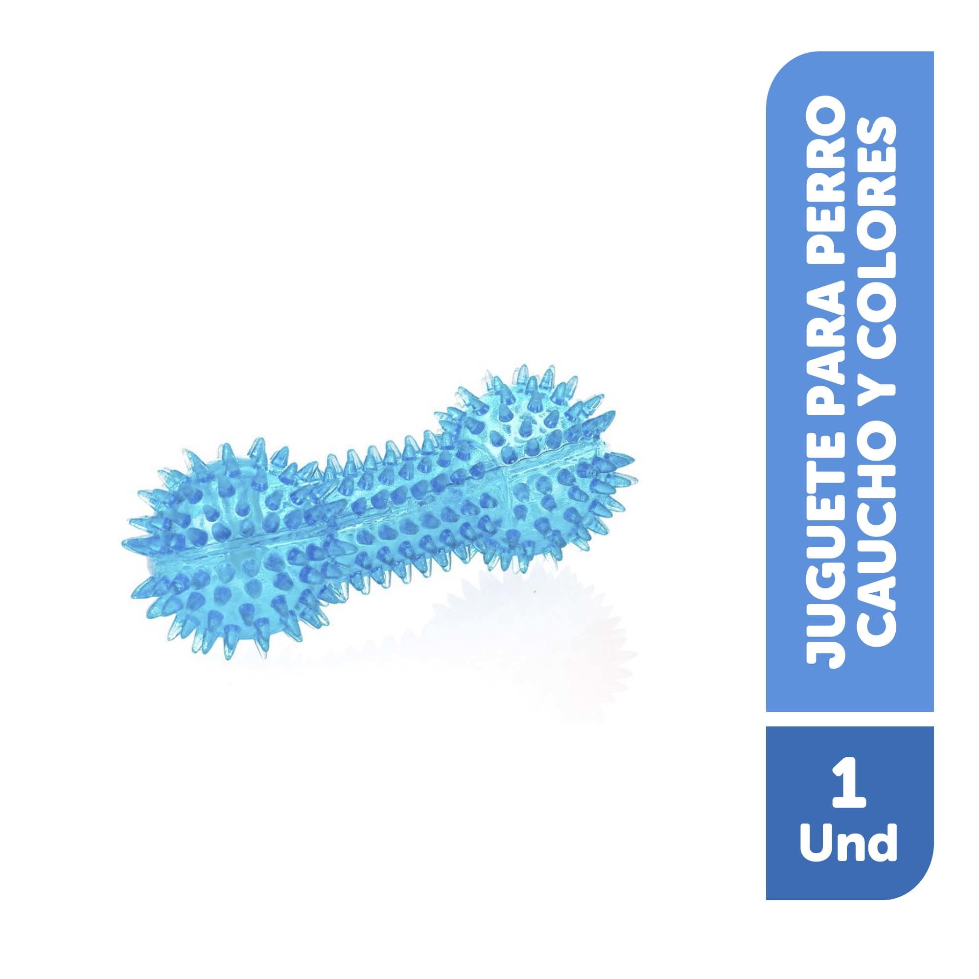 Juguete Para Perro Caucho Colores 1 Un Buddy Pet