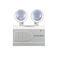 Daumer - Lampara De Emergencia 2X2W Luz Fria Emer 1000
