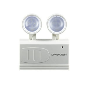Lampara De Emergencia Daumer 2X2W Luz Fria Emer-1000