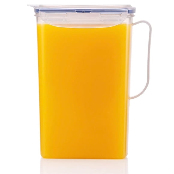 Jarra de agua LockNlock Aqua para puerta de nevera, 2 litros, libre de BPA, de plástico transparente