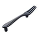 thumbnail image 2 of Creative Spoon Pull Handle Gabinete De La Cocina Perilla De La Puerta Matt Black Fork, 2 of 3
