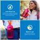 thumbnail image 2 of Botella De Agua 32 Oz Libre De Bpa A Prueba De Fugas, 2 of 6
