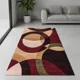 thumbnail image 3 of Alfombra Pasillera 3d Decorativa W.m G Moderna 1.8 M 60 Cm Circulo Beige, 3 of 3