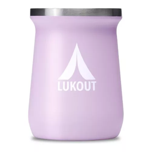 Genérico - Mate Lukout De 236 Ml + Bombilla Color Lila