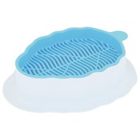 Ioensy - Bandeja De Brotes De Hierba Para Gatos Con Orificios De Drenaje Para Jardín, Invernadero, Color Blanco, Azul