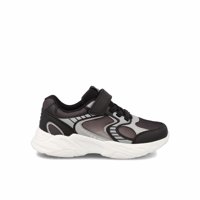 Zapatilla Niño Bubblegummers Derby Negro - Gris