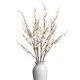 thumbnail image 1 of Decoraciones de fiesta artificiales con flor de ciruelo Ammyoo, 4 unidades, 1 of 7