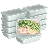 Recipientes Para Preparación De Comidas Bentgo Prep, Juego De 20 Piezas Con 1 Compartimento