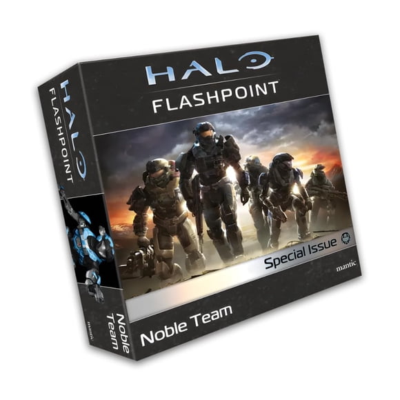 Expansión Noble Team para el juego de mesa Halo: Flashpoint (Mantic)