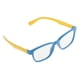 thumbnail image 1 of Gafas De Montura De Silicona Suave Anti Azul Claro Con Estilo Para Ni?os Azul + Amarillo, 1 of 5