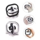 thumbnail image 1 of Pack 2 Spinners Antiestrés Gyro 360 Cuadrado Negro Juguetes Fidget, 1 of 5