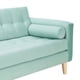 thumbnail image 4 of Sofa Retro 3C Felpa 05 Verde Agua, 4 of 6