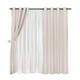 thumbnail image 1 of Set Cortina jqd Rustica 8pzas Argolla 140x220 Beig, 1 of 2