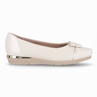 Zapato Mujer Crema/Dorado Fernanda Piccadilly