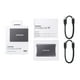 thumbnail image 2 of Unidad de estado sólido externa SAMSUNG T7 4TB USB 3.2 Gen 2 Gris, 2 of 3