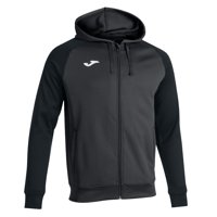 Polerón Hoodie Hombre Academy Iv Gris Oscuro Joma