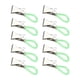 thumbnail image 2 of 10 Piezas Colgantes Paños De Cocina Clips Armario Para Cortina De Ducha Ropa Pequeña Verde, 2 of 3