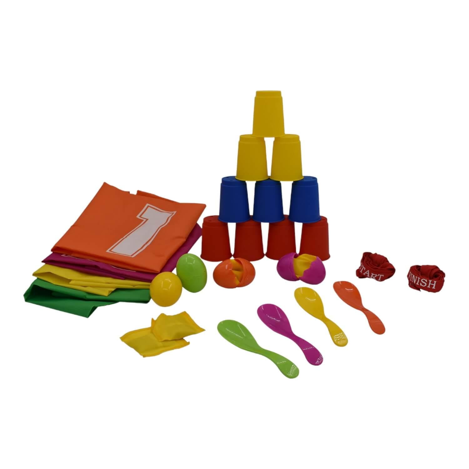 Juego Set De Sacos De Cumpleaños Gamepower 73x53cm Amarillo Tamano Unico