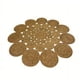 thumbnail image 3 of Alfombra Decorativa Yute Conjunto Circular 120 cms Estilo Boho, 3 of 3