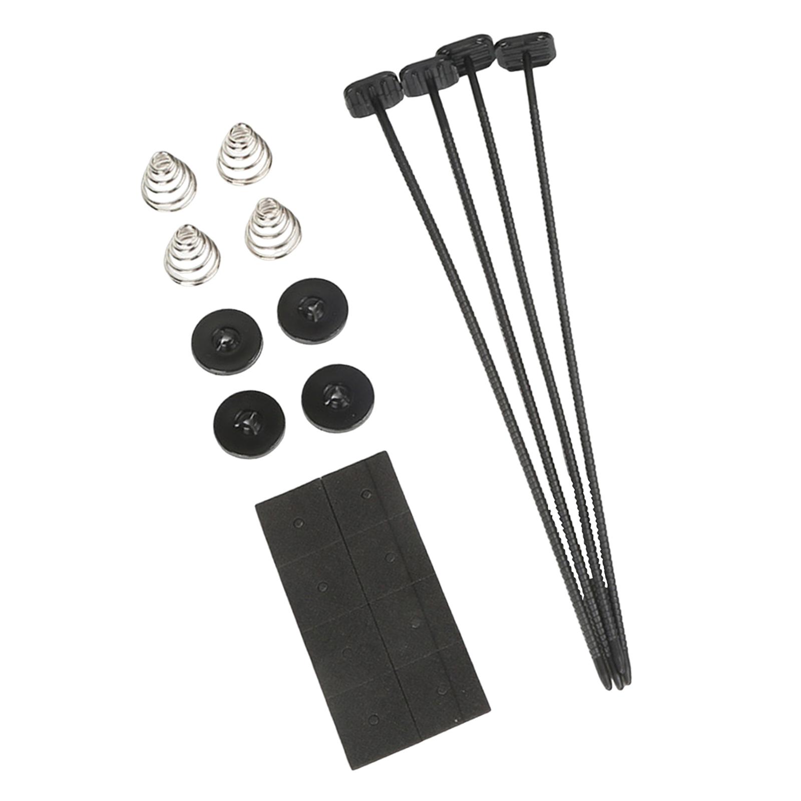 Magideal - Kit De Montaje De Ventilador, Ventilador De Radiador Eléctrico, Correa De Sujeción, Kit De Instalación, Piezas Universales Portátiles Para Modificació