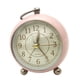 thumbnail image 1 of Despertador silencioso de la mesita de noche. Reloj despertador con rosa claro., 1 of 5