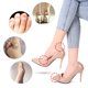 thumbnail image 4 of Almohadillas de espuma suave para callos, 24 unidades, redondas, impermeables, protectores para dedos y pies, almohadillas para dedos de tacón alto., 4 of 6
