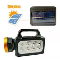 Genérico - Lampara Solar Linterna Recargable Emergencia Camping Potente