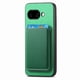 thumbnail image 3 of Funda de Cuero Magnética con Tarjetero para Samsung Galaxy S25 Edge Cubierta Delgada Verde, 3 of 5