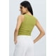 thumbnail image 3 of Polera Mujer Drapeada Verde Claro, 3 of 4