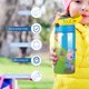thumbnail image 5 of Peppa Pig Botella de Agua con Tapa Pop Top de Un Toque, Acero Inoxidable, a Prueba de Fugas, para Deportes, Botella Infantil azul 12 oz, 5 of 6