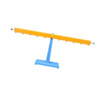 Bothyi - Regla De Apalancamiento Con Soporte, Herramienta De Enseñanza De Ciencias Resistente, Instrumento De Enseñanza, Regla Larga De Pp