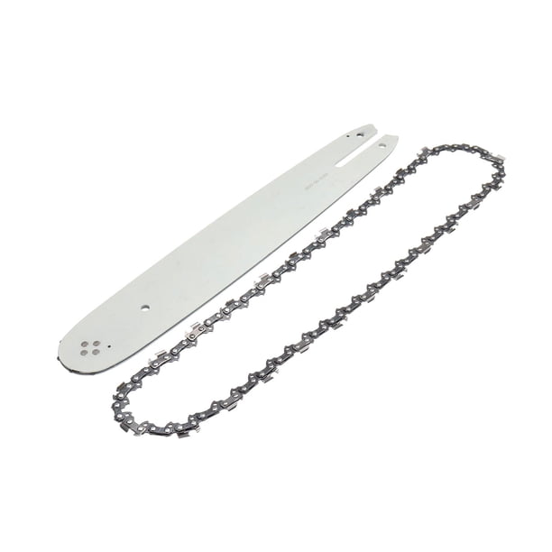Barra guía de motosierra de metal universal, herramienta de reparación de instalación simple, accesorios de motosierras profesionales para sierras de Unidad 68 de 18 pulgadas