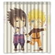 thumbnail image 1 of Cortina de ducha Naruto, juego de cortina de baño con ganchos, tamaño 66 x 72 pulgadas, 1 of 3
