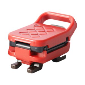 Bothyi - Mini Máquina De Pan 1/12, Paisaje De Casa De Muñecas, Muebles Para El Hogar, Adornos Rojos