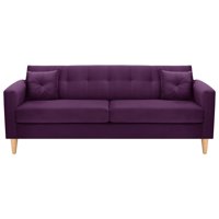Bodevir - Sofa New Retro 3Cg Felpa 05 Morado