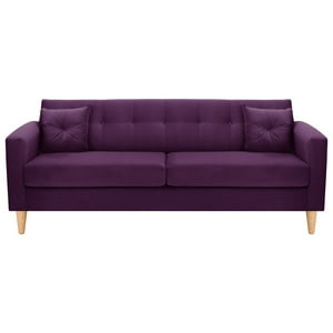 Bodevir - Sofa New Retro 3Cg Felpa 05 Morado