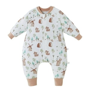 Kivara - Saquito De Dormir Pijama Bebe Tog 1.5 Con Pie Y Brazos Rosa S