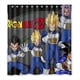 thumbnail image 1 of Cortina de ducha de Dragon Ball Z, juego de cortina de baño con ganchos, tamaño 66 x 72 pulgadas, 1 of 3